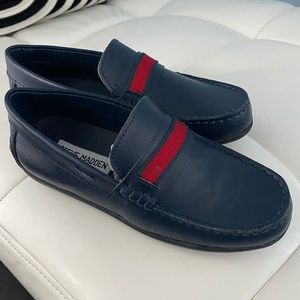 Steve Madden Kids Berrod  Leather Loafers
